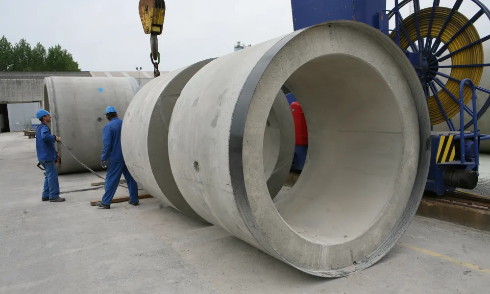 plaatstalen kern buis