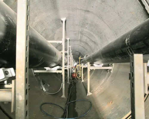 Utility Tunnel under Albert Canal