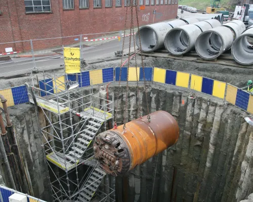 Utility Tunnel under Albert Canal