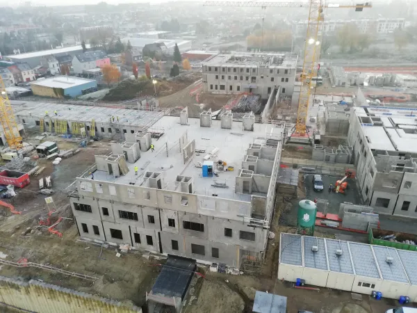 Precast elements for prison cells