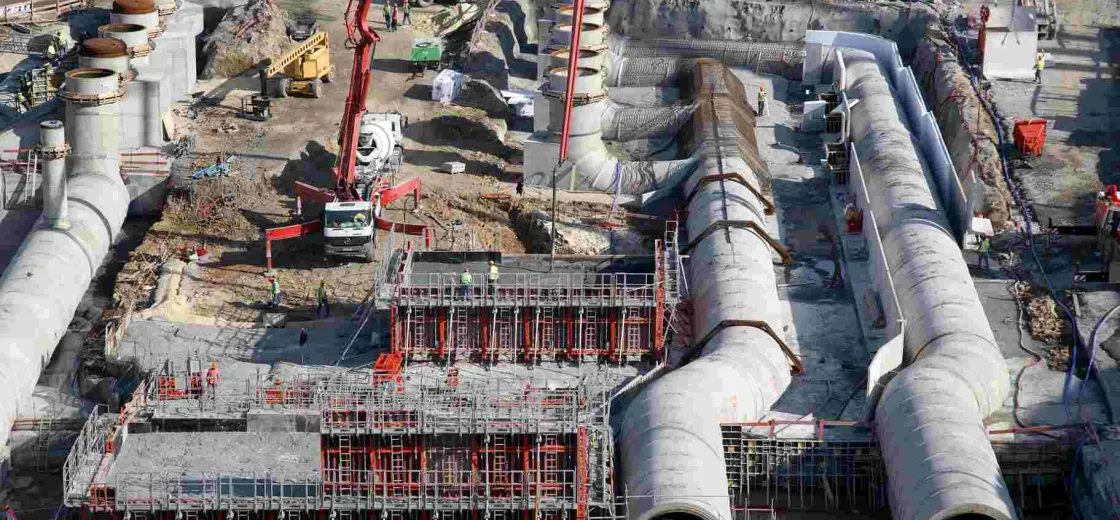 CRF pipes for Flamanville nuclear plant